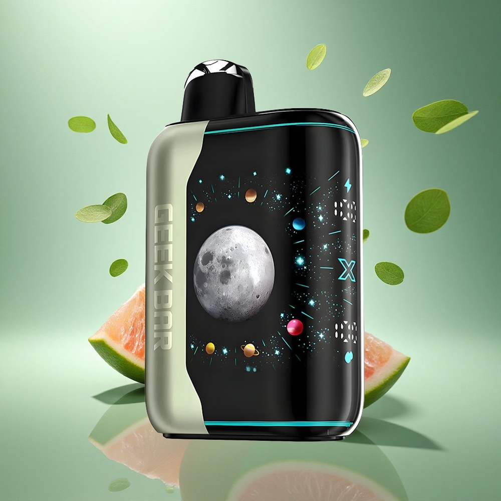 GEEK BAR Platinum Edition 25000 Puffs Majų Mėta su 20 ml Skysčio ir 2% Nikotino