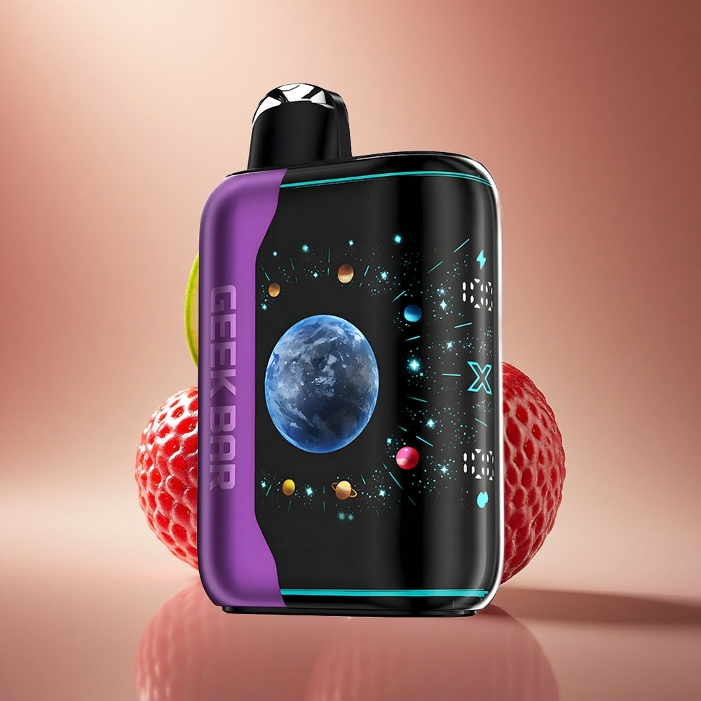 GEEK BAR Platinum Edition 25000 Puffs Uoginė Vyšninė Citrina su 20mL Skysčio ir 2% Nikotino