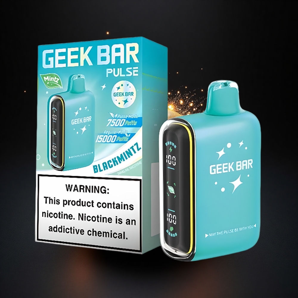 GEEK BAR Pulse 15000 Puffs Mėtos Leidimas su 16ML ir 5% Nikotino