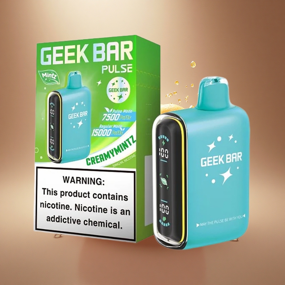 GEEK BAR Pulse 15000 Puffs Mėtos Leidimas su 16ML ir 5% Nikotino