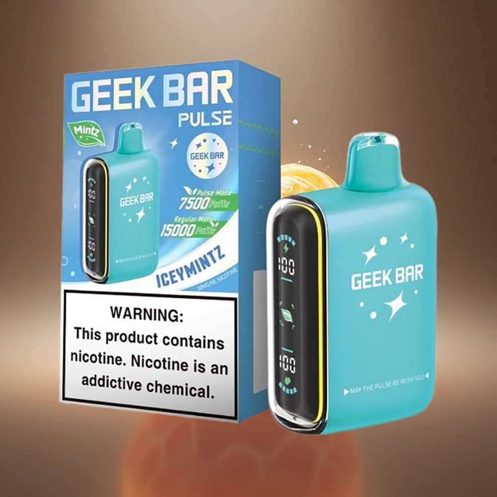 GEEK BAR Pulse 15000 Puffs Mėtos Leidimas su 16ML ir 5% Nikotino