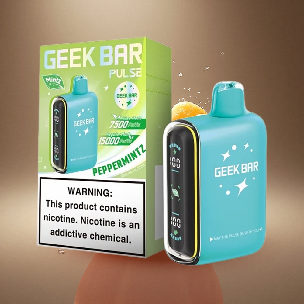 GEEK BAR Pulse 15000 Puffs Mėtos Leidimas su 16ML ir 5% Nikotino