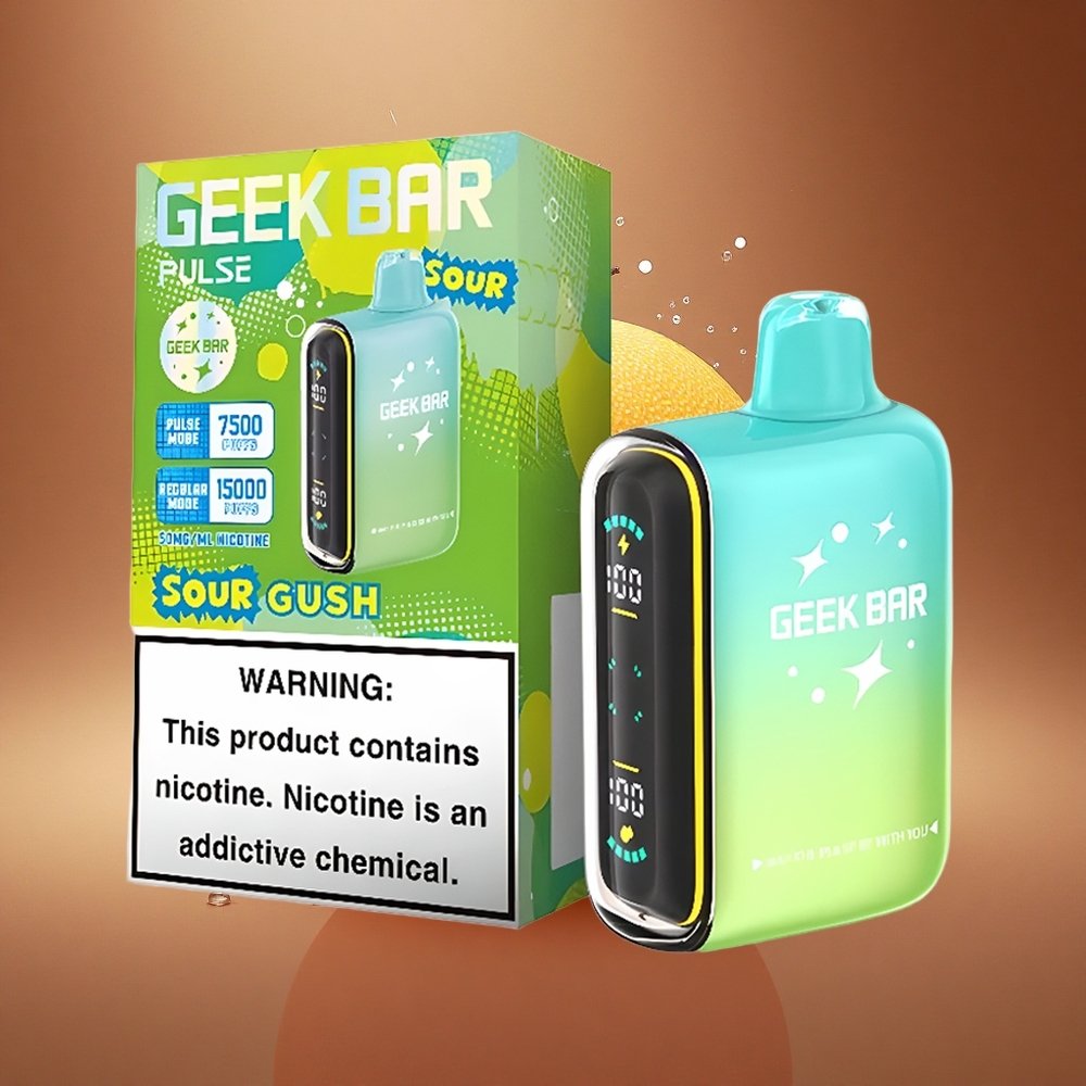 GEEK BAR Pulse 15000 Puffs Rūgštus Leidimas su 16ML ir 5% Nikotino