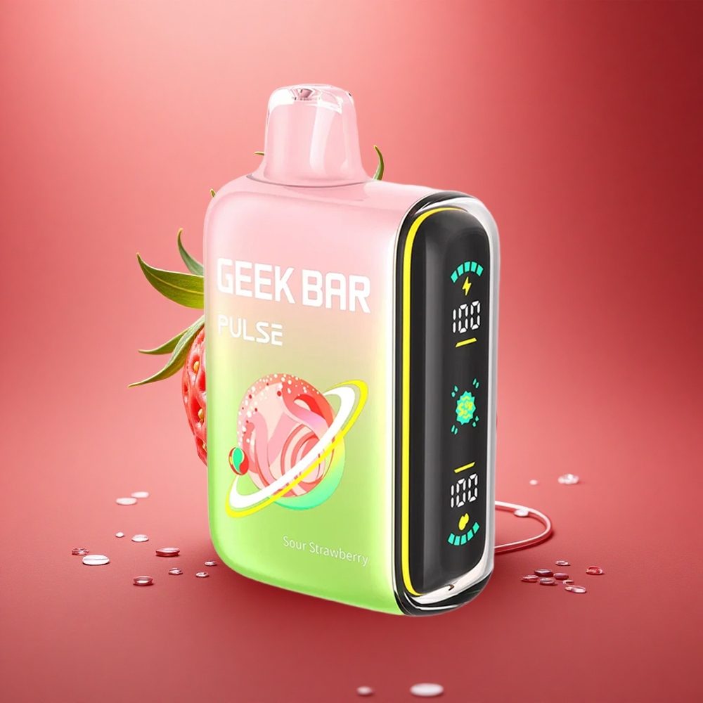 GEEK BAR Pulse 15000 Puffs Rūgštus Leidimas su 16ML ir 5% Nikotino