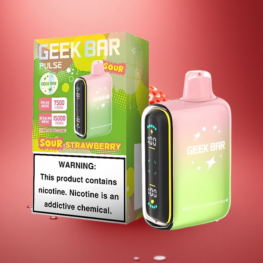 GEEK BAR Pulse 15000 Puffs Rūgštus Leidimas su 16ML ir 5% Nikotino