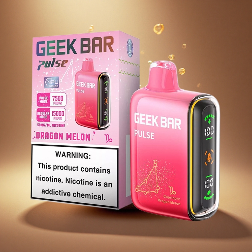 GEEK BAR Pulse 15000 Puffs Zodiako Leidimas su 16ML ir 650 mAh