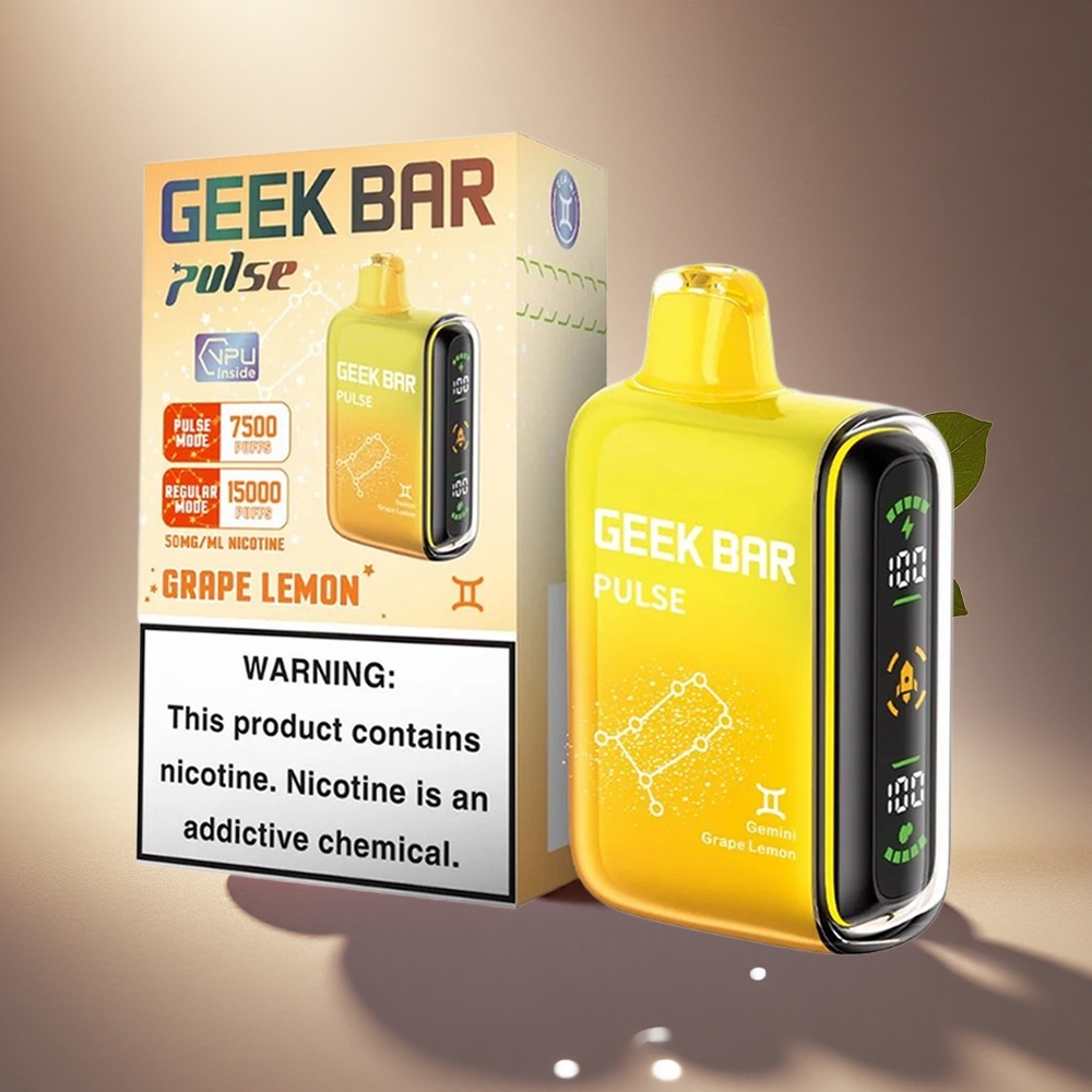 GEEK BAR Pulse 15000 Puffs Zodiako Leidimas su 16ML ir 650 mAh