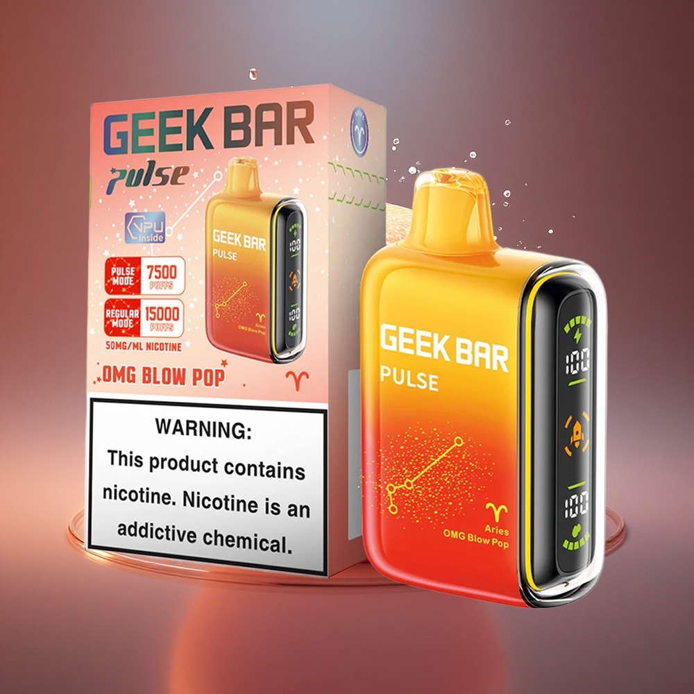 GEEK BAR Pulse 15000 Puffs Zodiako Leidimas su 16ML ir 650 mAh