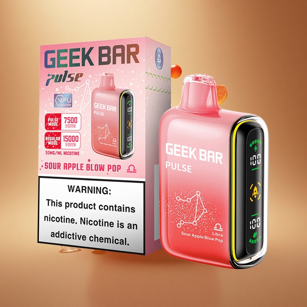 GEEK BAR Pulse 15000 Puffs Zodiako Leidimas su 16ML ir 650 mAh