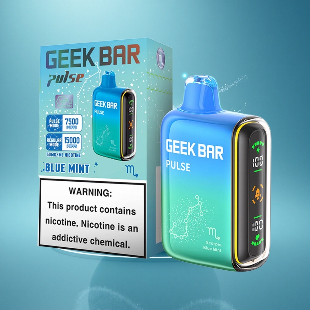 GEEK BAR Pulse 15000 Puffs Zodiako Leidimas su 16ML ir 650 mAh