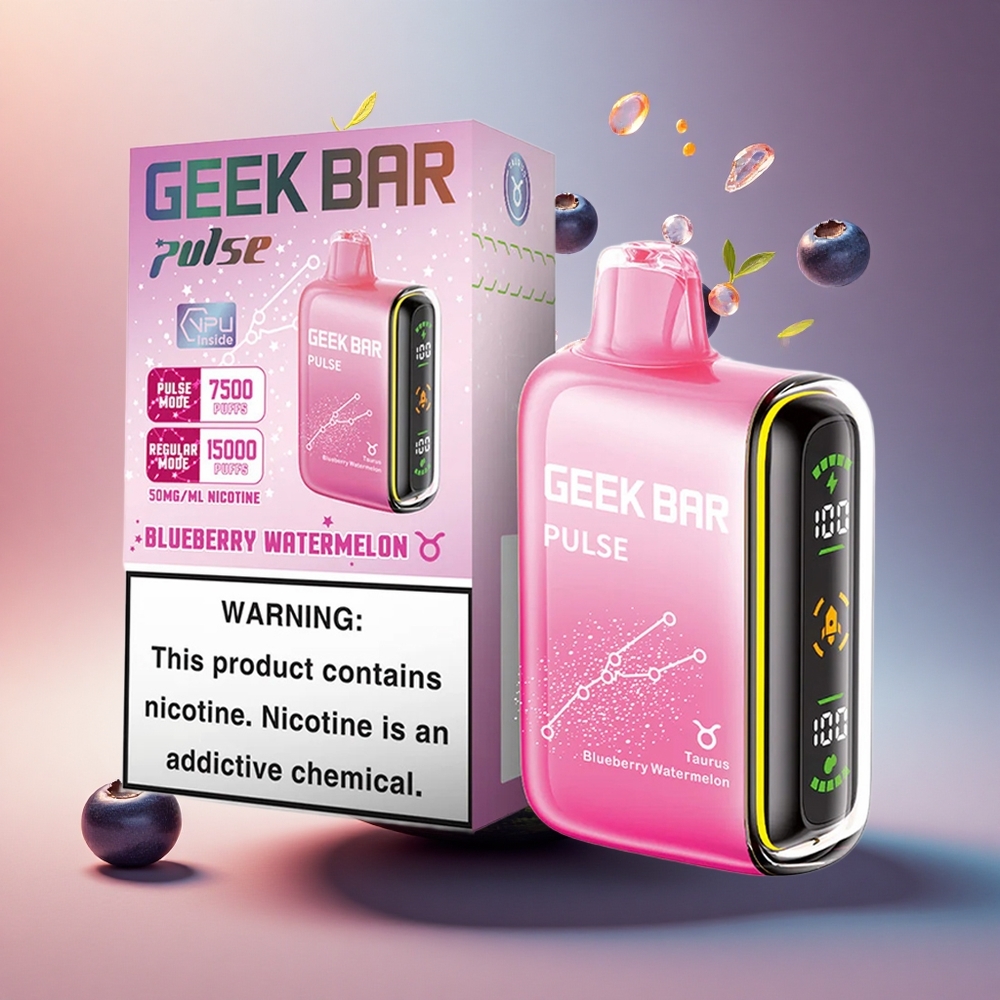 GEEK BAR Pulse 15000 Puffs Zodiako Leidimas su 16ML ir 650 mAh