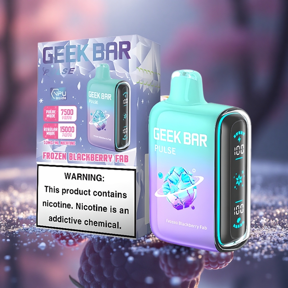 GEEK BAR Pulse 15000 Puffs Šaldytasis Leidimas su 16ML ir 5% Nikotino