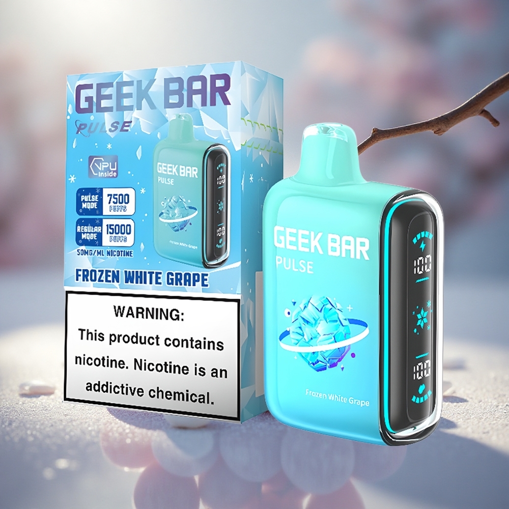 GEEK BAR Pulse 15000 Puffs Šaldytasis Leidimas su 16ML ir 5% Nikotino
