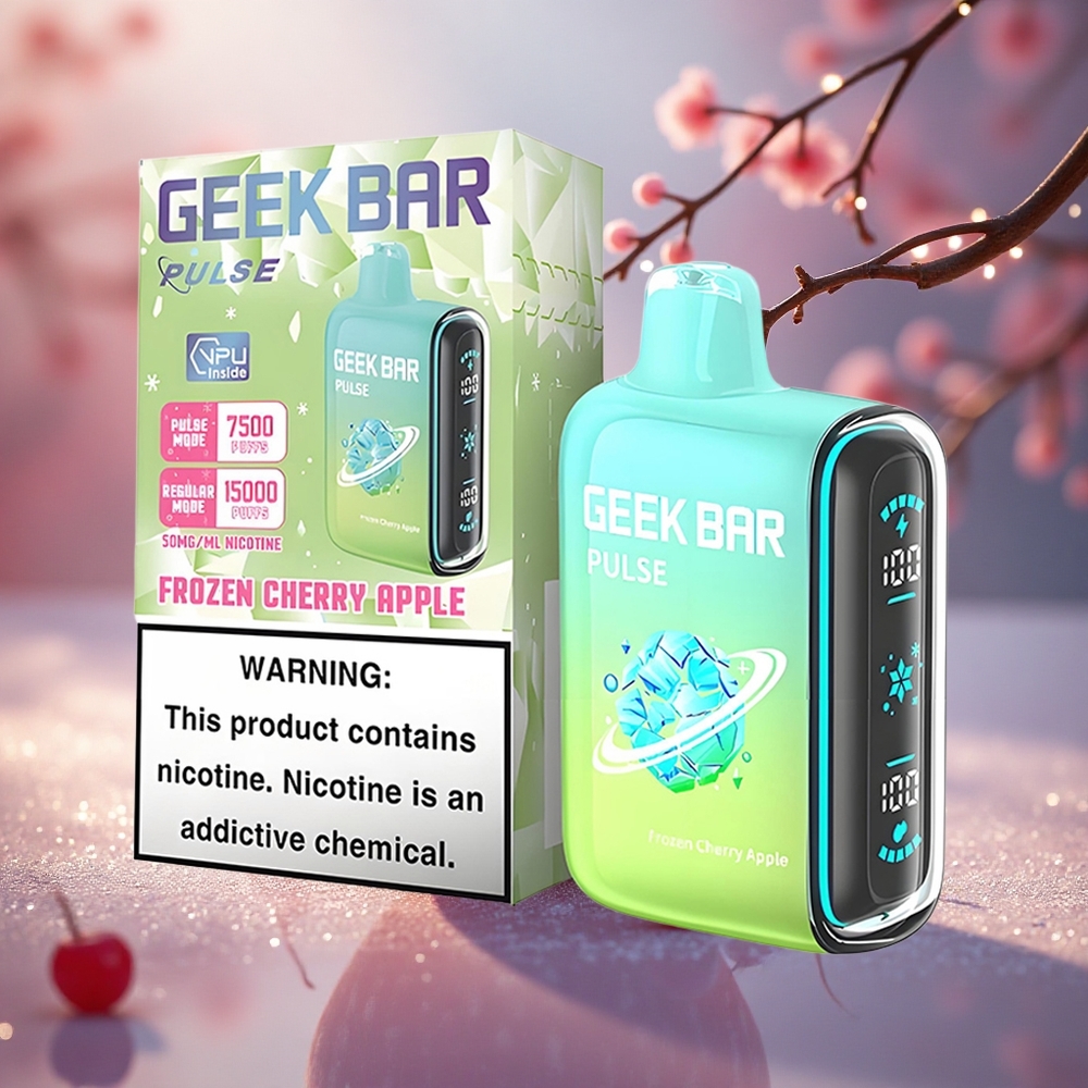 GEEK BAR Pulse 15000 Puffs Šaldytasis Leidimas su 16ML ir 5% Nikotino