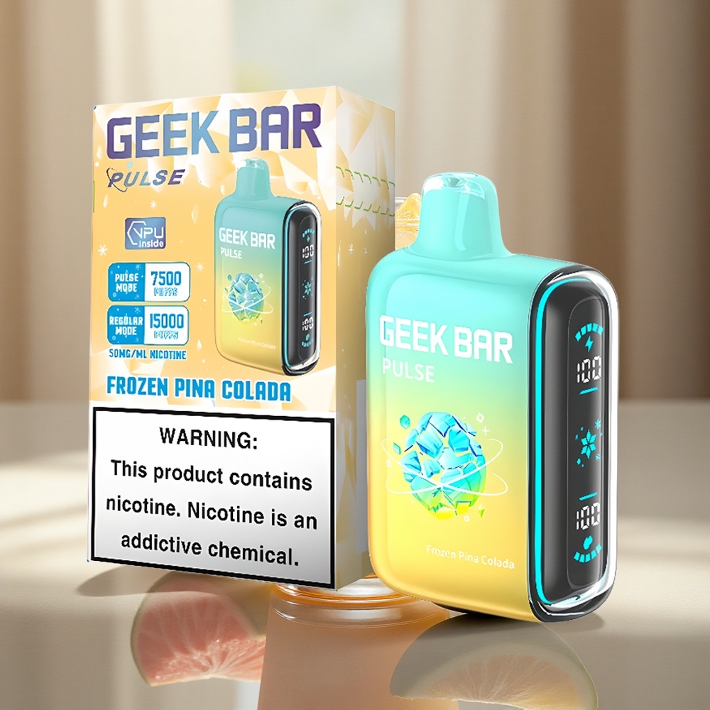 GEEK BAR Pulse 15000 Puffs Šaldytasis Leidimas su 16ML ir 5% Nikotino