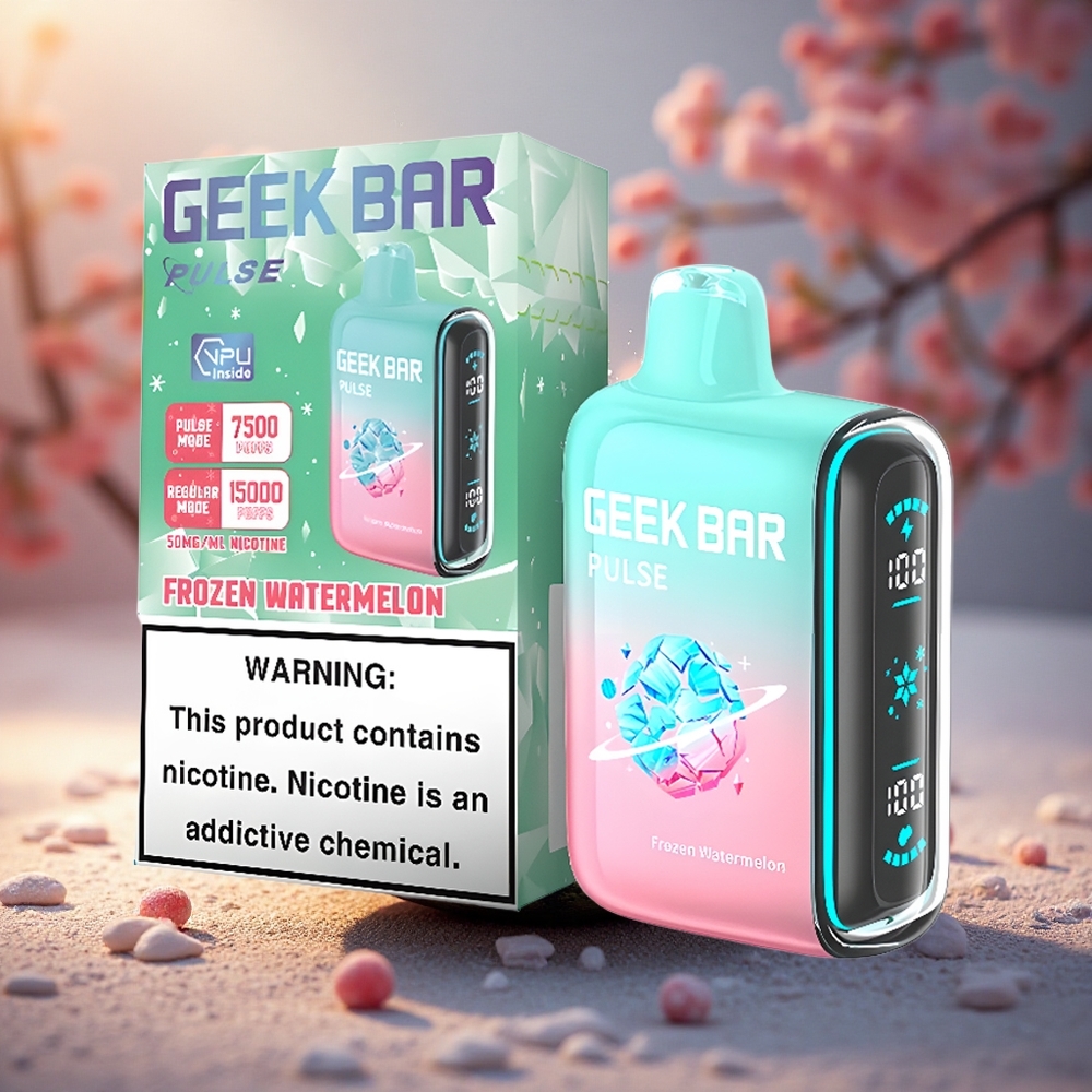 GEEK BAR Pulse 15000 Puffs Šaldytasis Leidimas su 16ML ir 5% Nikotino