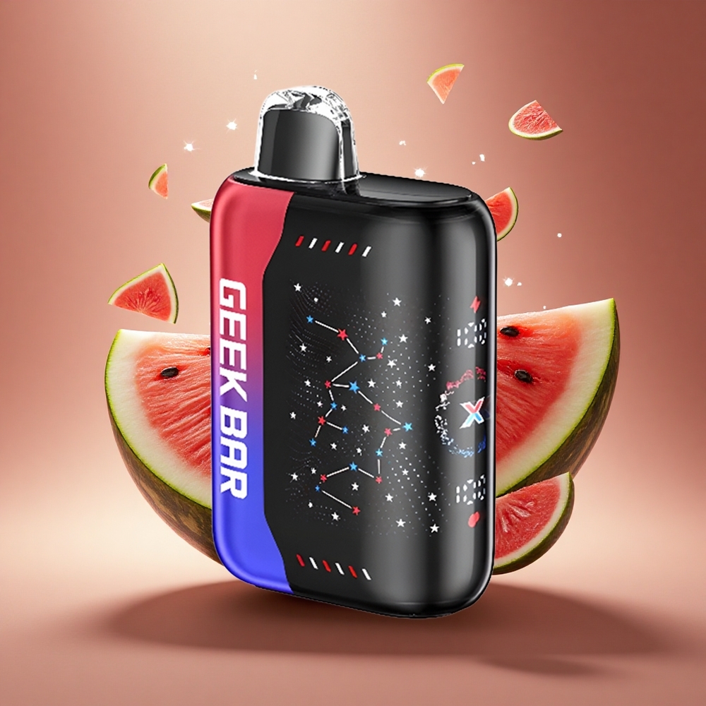 GEEK BAR Pulse X 25000 Puffs Patriotinis Leidimas su 18mL Skysčio ir Dviguba Tinklelio Apvija