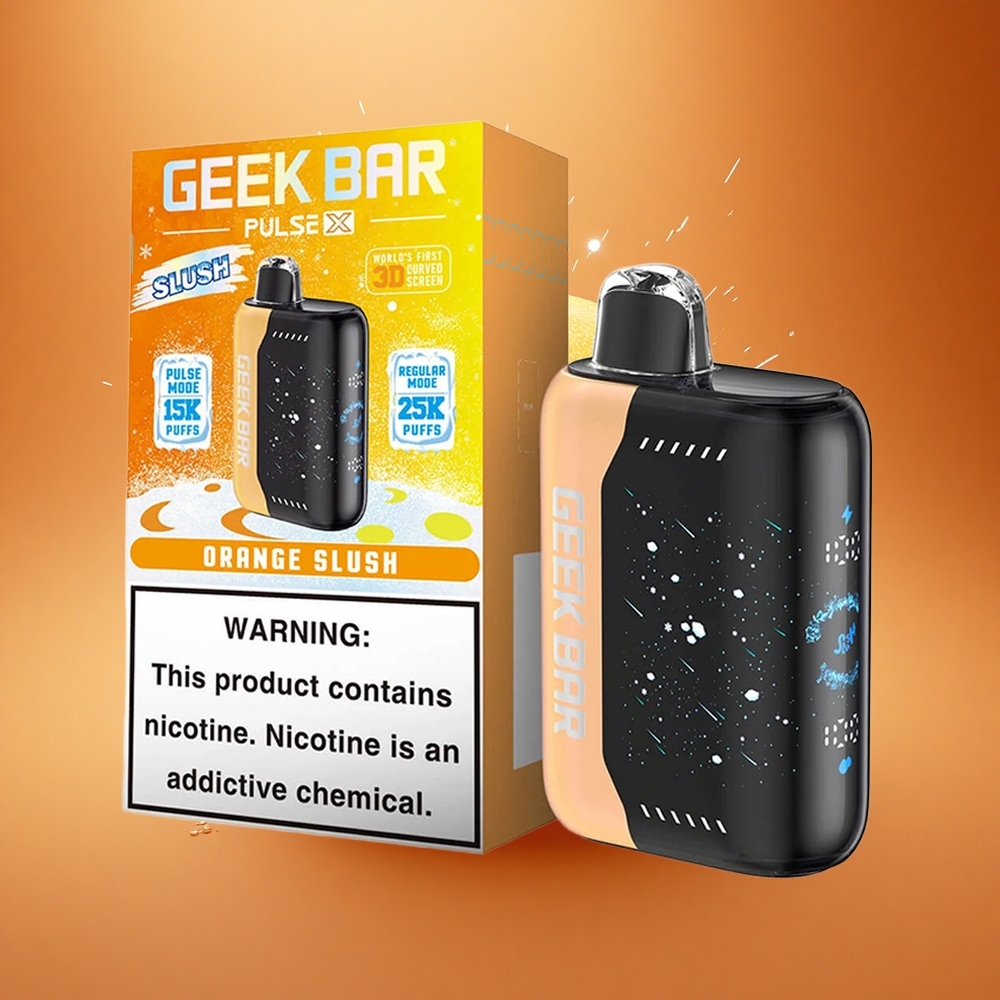 GEEK BAR Pulse X 25000 Puffs Slush Leidimas su 18mL ir Dviguba Tinklelinė Apvija