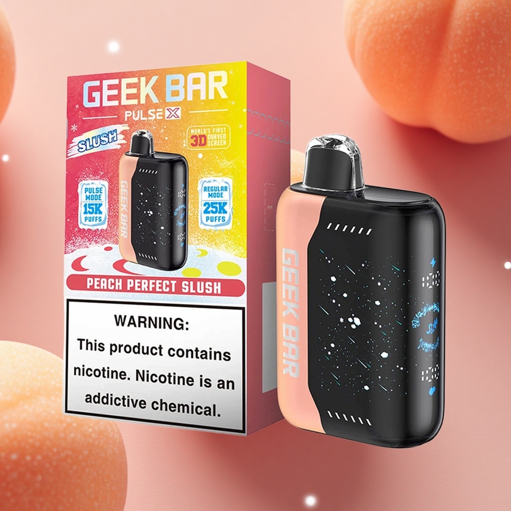 GEEK BAR Pulse X 25000 Puffs Slush Leidimas su 18mL ir Dviguba Tinklelinė Apvija