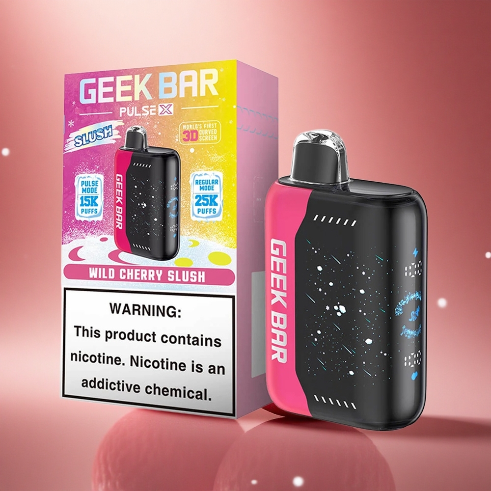 GEEK BAR Pulse X 25000 Puffs Slush Leidimas su 18mL ir Dviguba Tinklelinė Apvija