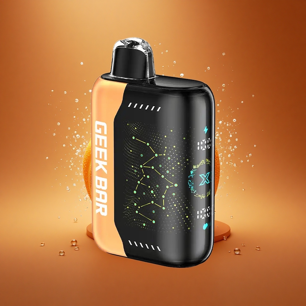 GEEK BAR Pulse X 25000 Puffs Standartinė Versija su 18mL Skysčio ir 3D Ekranu