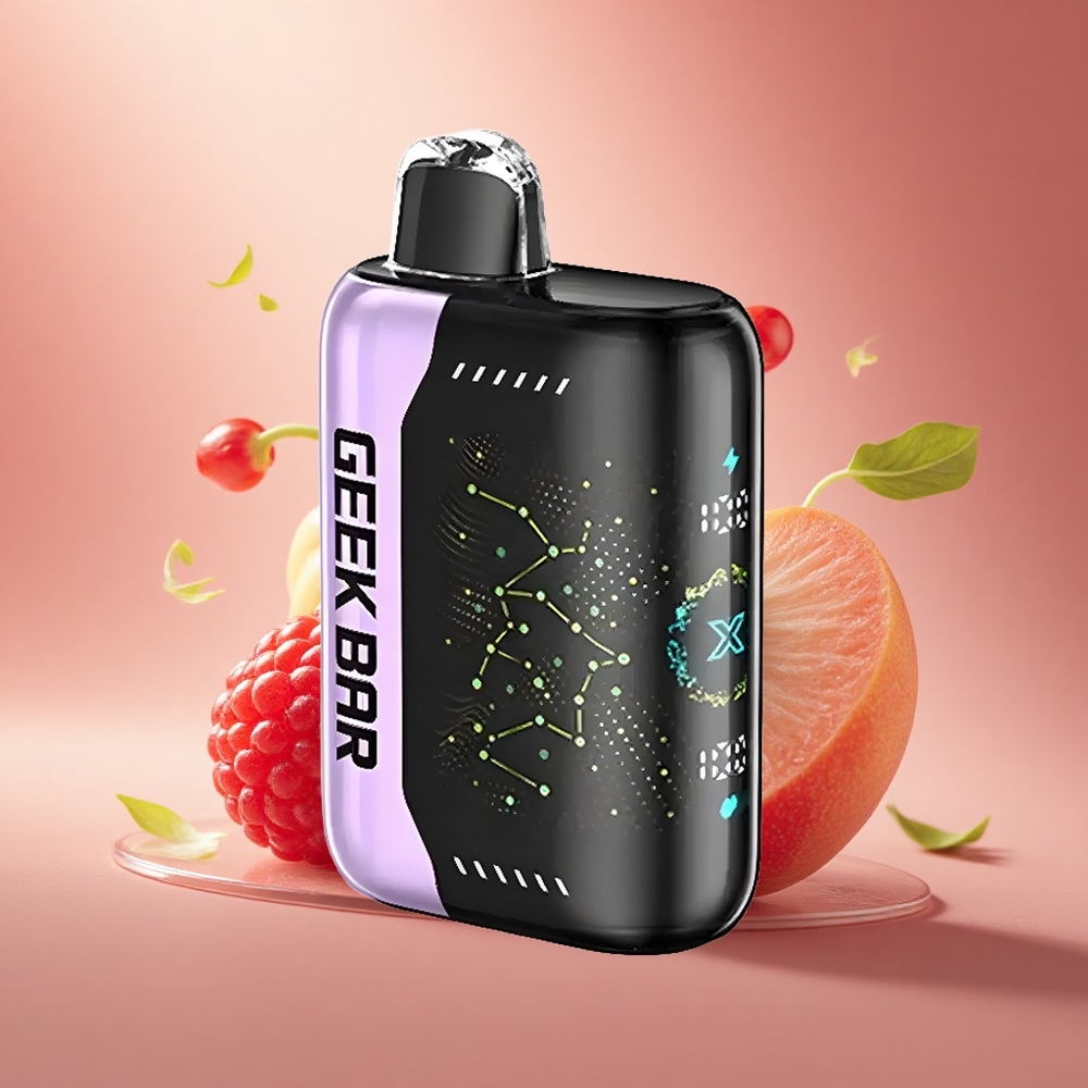 GEEK BAR Pulse X 25000 Puffs Standartinė Versija su 18mL Skysčio ir 3D Ekranu