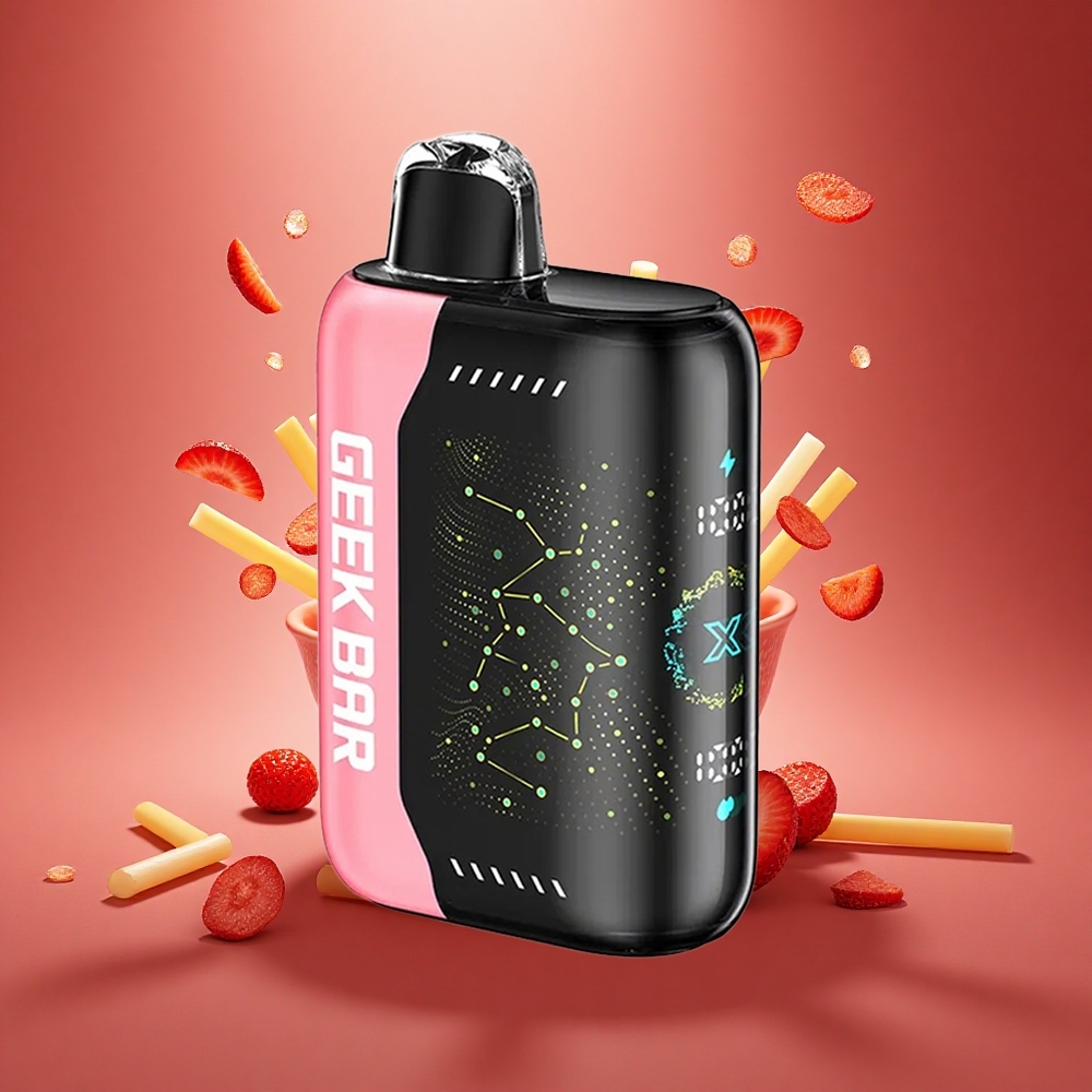 GEEK BAR Pulse X 25000 Puffs Standartinė Versija su 18mL Skysčio ir 3D Ekranu