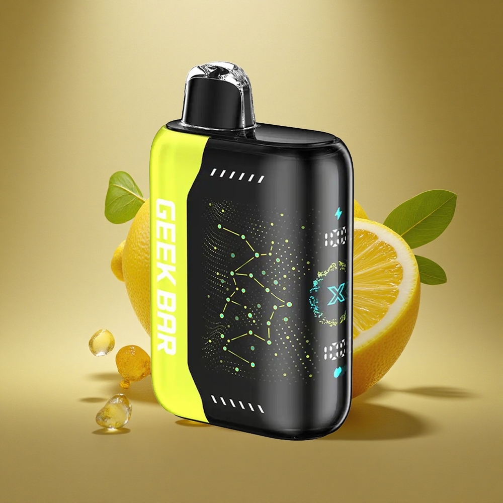 GEEK BAR Pulse X 25000 Puffs Standartinė Versija su 18mL Skysčio ir 3D Ekranu