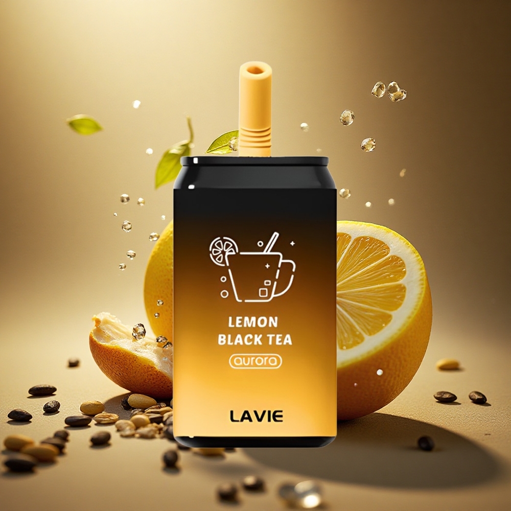 Lavie Aurora 11000 Puffs Citrinų Juodoji Arbata 22ML Type-C