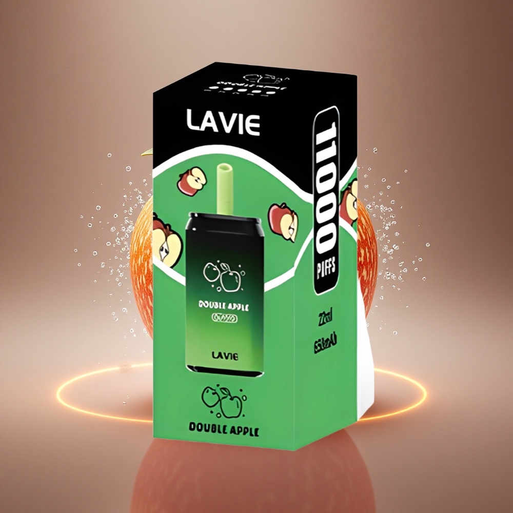 Lavie Aurora 11000 Puffs Dvigubas Obuolys 22ML 650mAh
