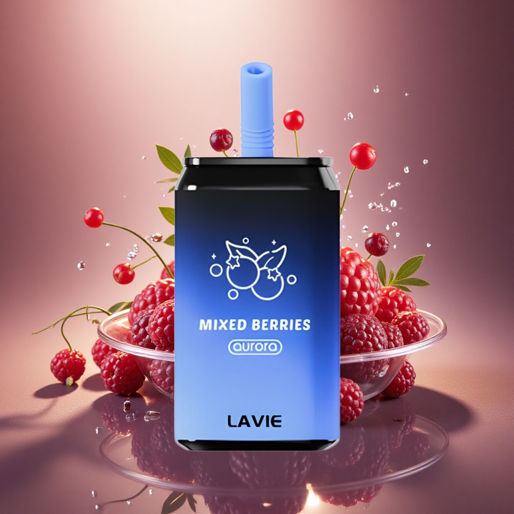 Lavie Aurora 11000 Puffs Mišrios Uogos 22ML Tipo C