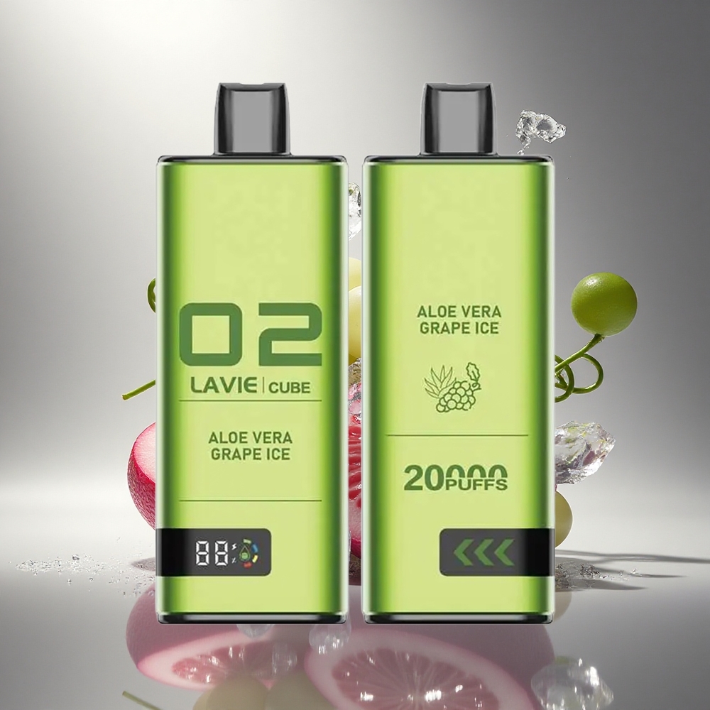 Lavie Cube 20000 Puffs Alavijų Vynuogių Ledas 28ML Type C
