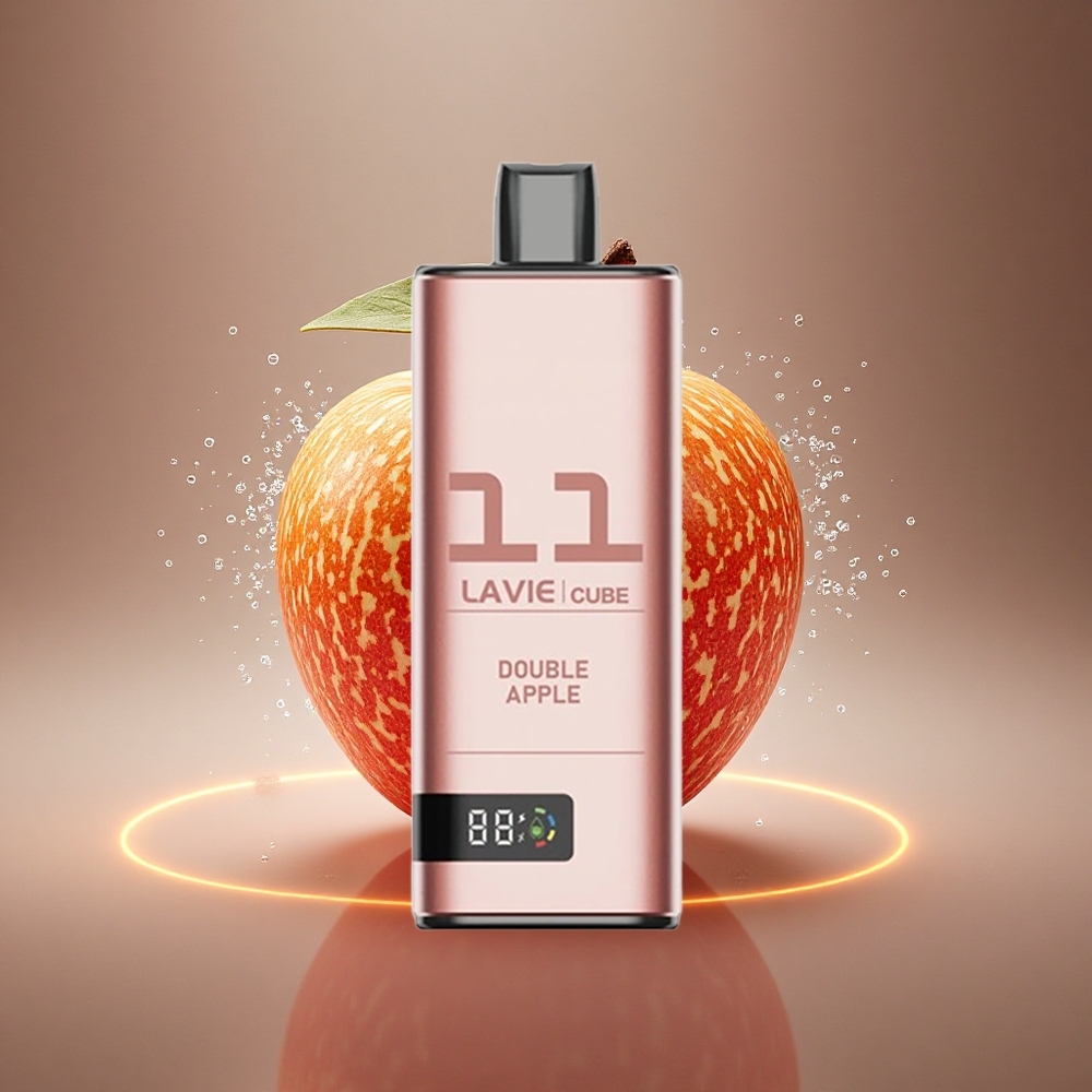 Lavie Cube 20000 Puffs Dvigubas Obuolys 28ML 5% Type C