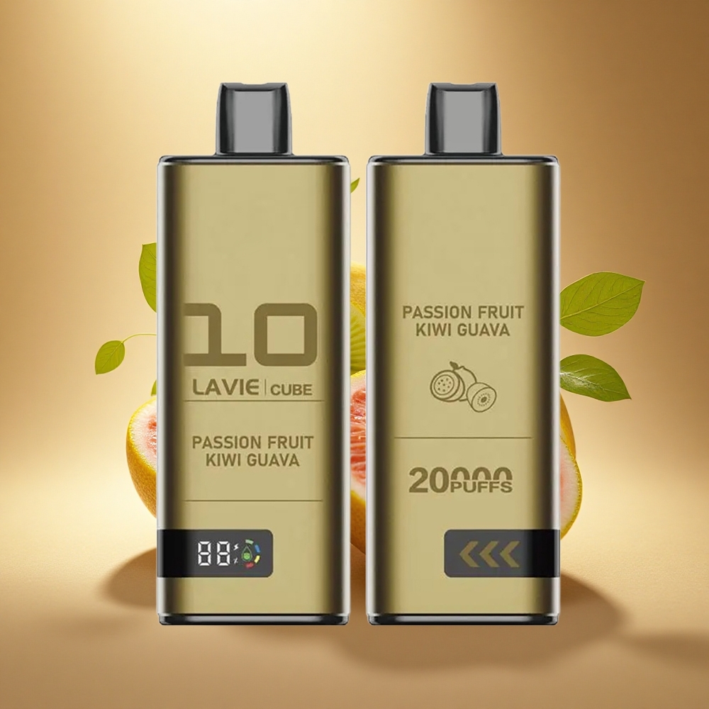 Lavie Cube 20000 Puffs Marakujų Kiwi Gvajavų 28ML 5% Type C