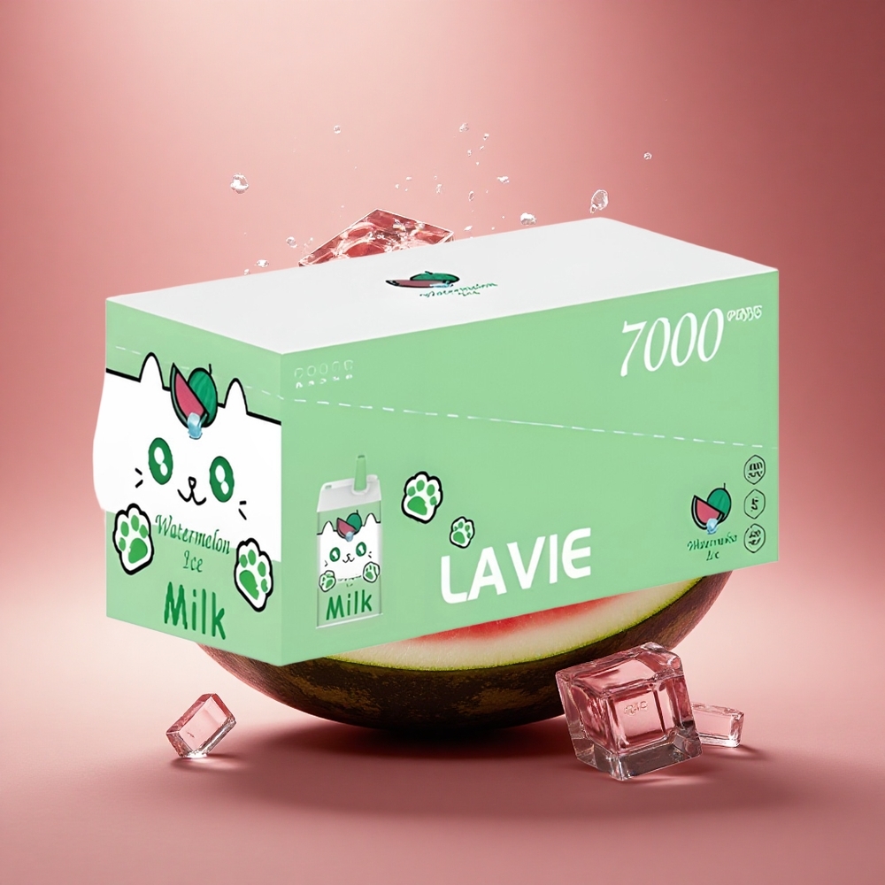 Lavie Milk 7000 Puffs Arbūzo Ledas 16ML 600mAh