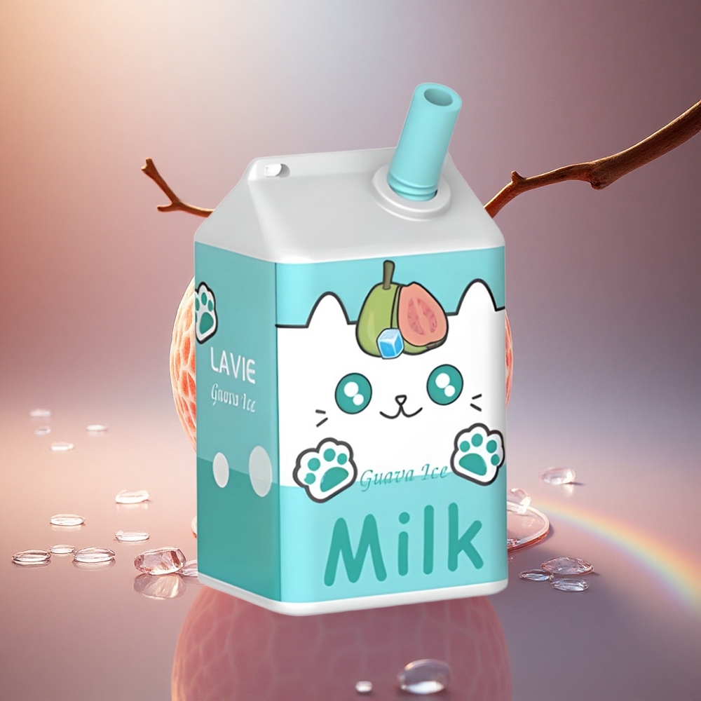 Lavie Milk 7000 Puffs Guavų Ledas 16ML 600mAh