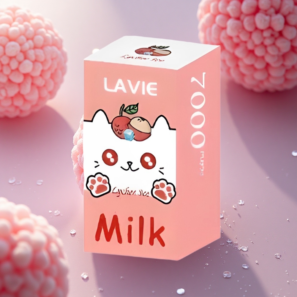 Lavie Milk 7000 Puffs Lykčių Ledas 16ML 600mAh