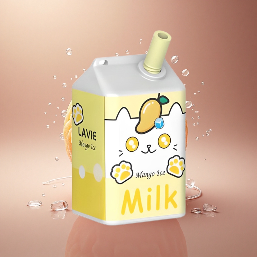 Lavie Milk 7000 Puffs Mango Ledas su 16ML ir Type C
