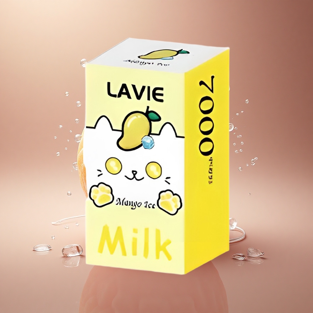 Lavie Milk 7000 Puffs Mango Ledas su 16ML ir Type C