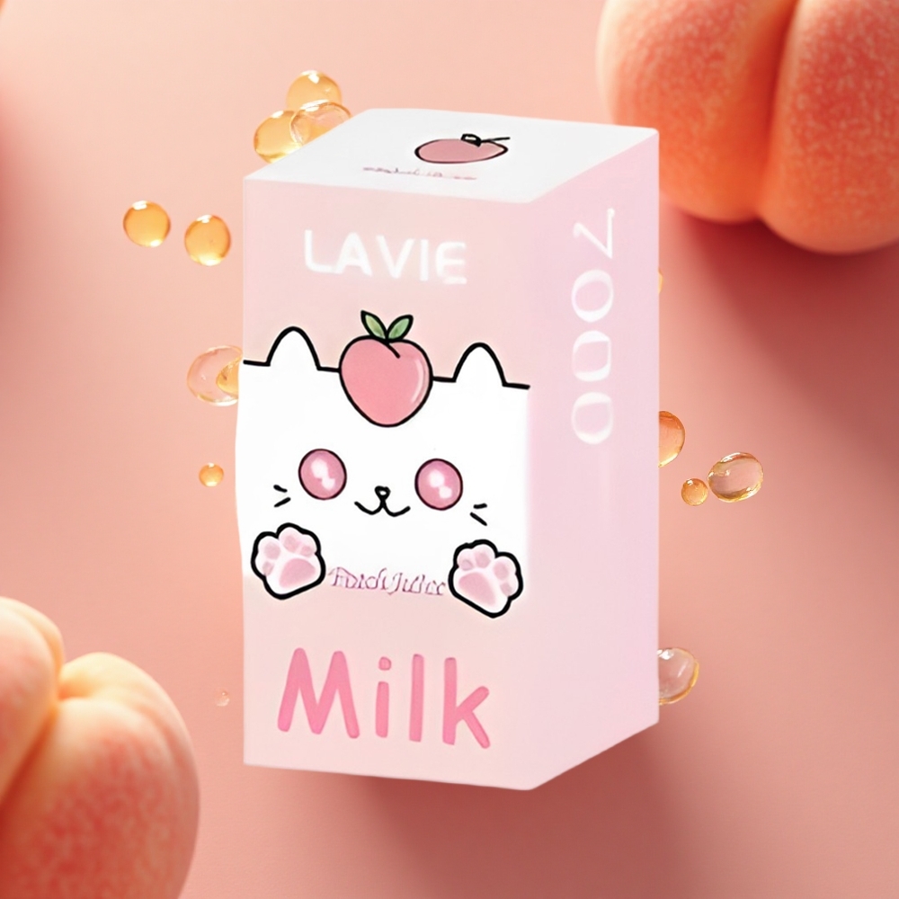 Lavie Milk 7000 Puffs Persikų Sultys 16ML 600mAh