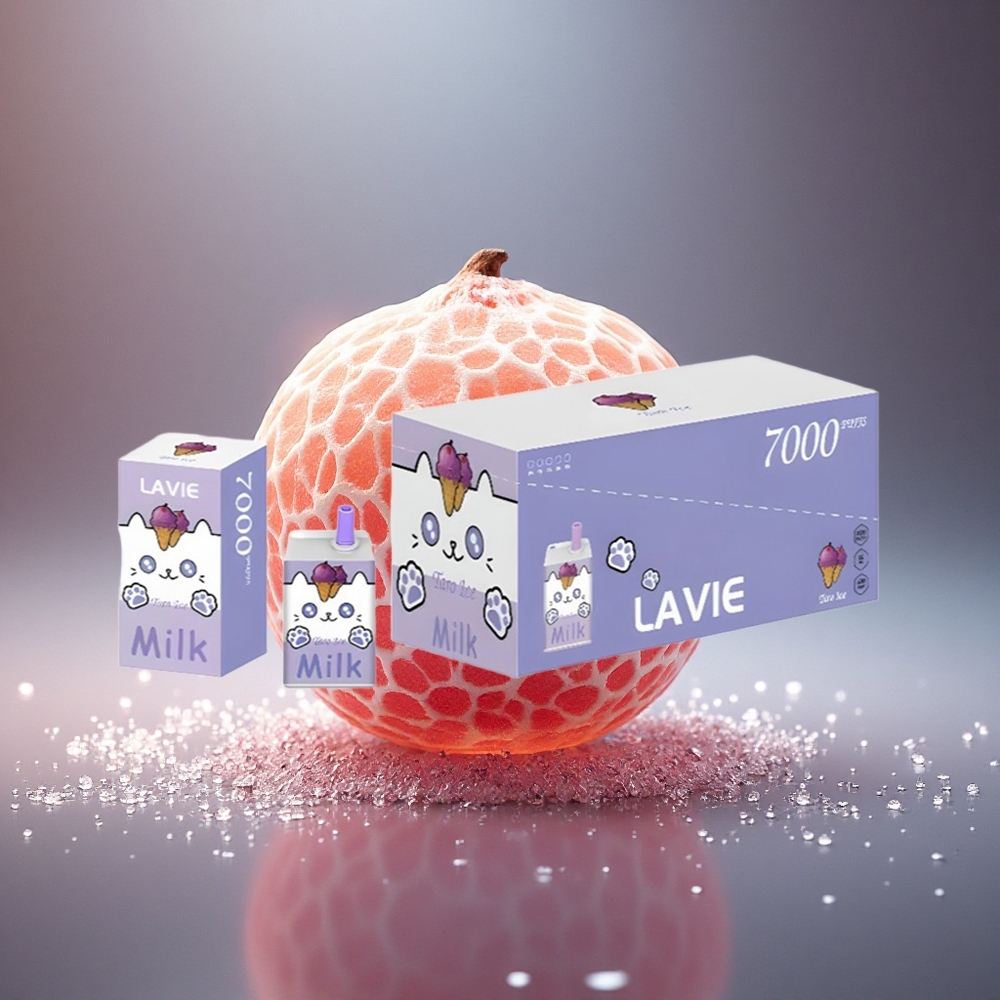 Lavie Milk 7000 Puffs Taro Ledas 16ML 600mAh