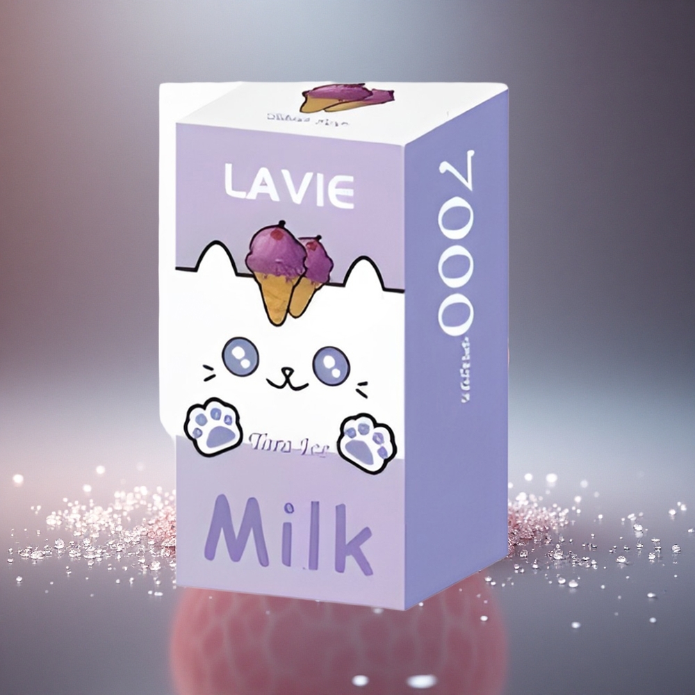 Lavie Milk 7000 Puffs Taro Ledas 16ML 600mAh