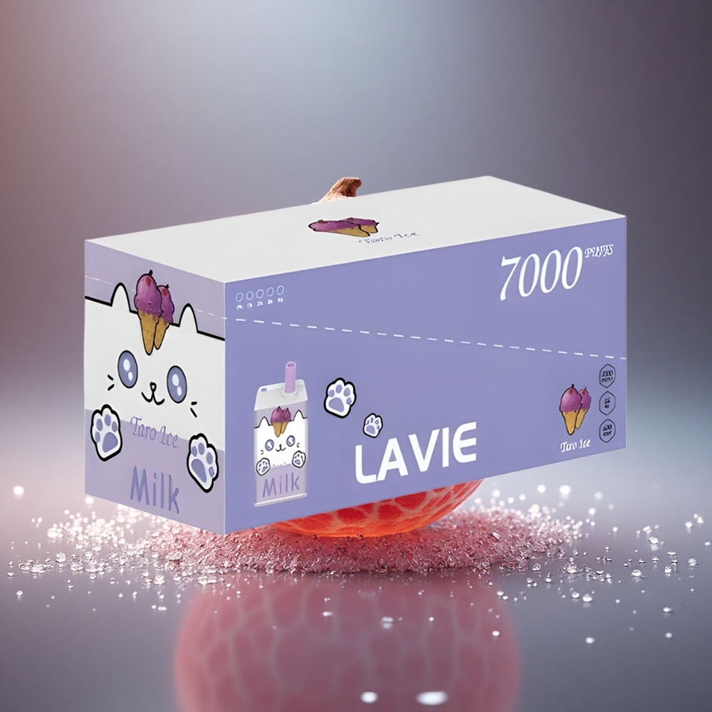 Lavie Milk 7000 Puffs Taro Ledas 16ML 600mAh