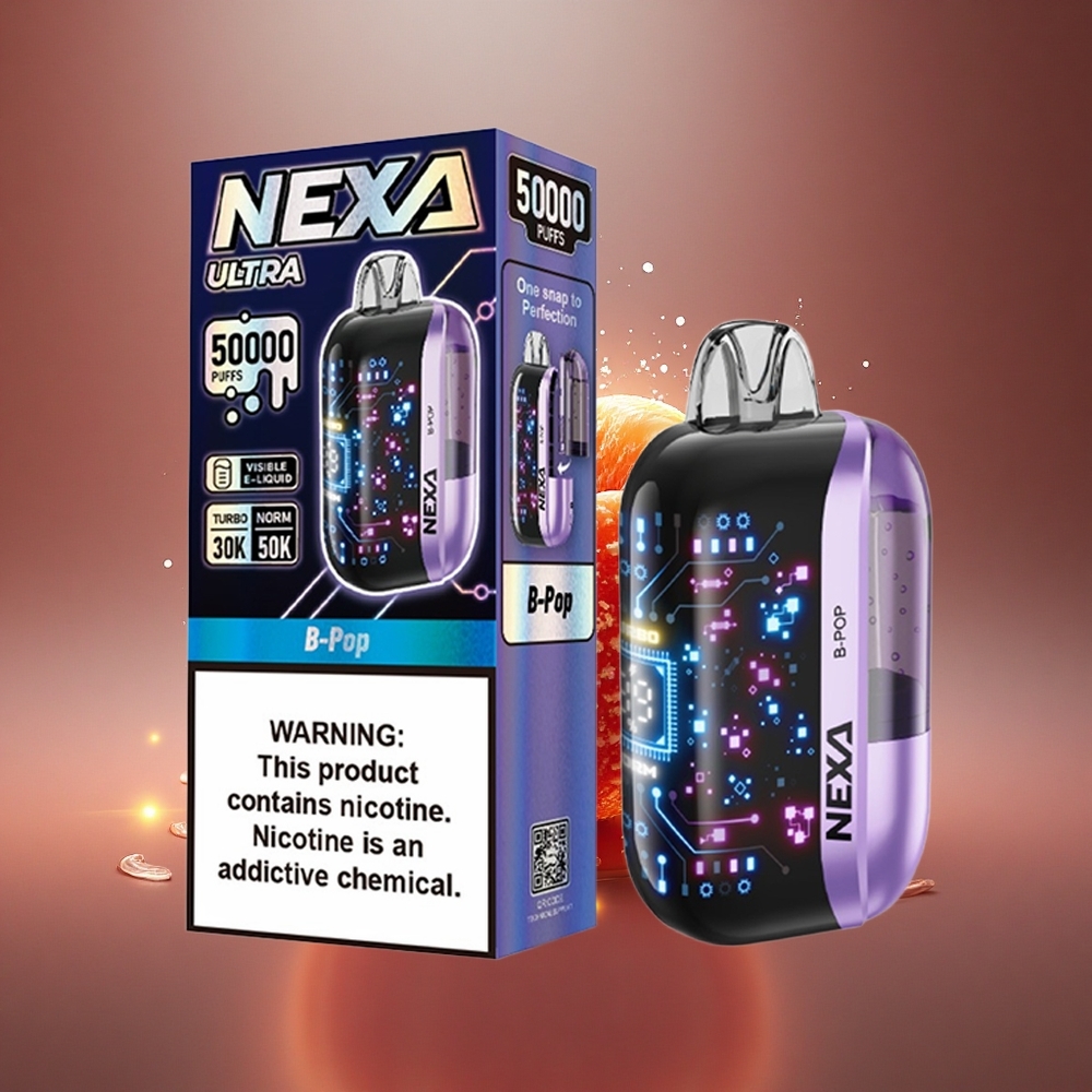 NEXA Ultra 50000 Puffs B-Pop 20ml 5% Tipo C