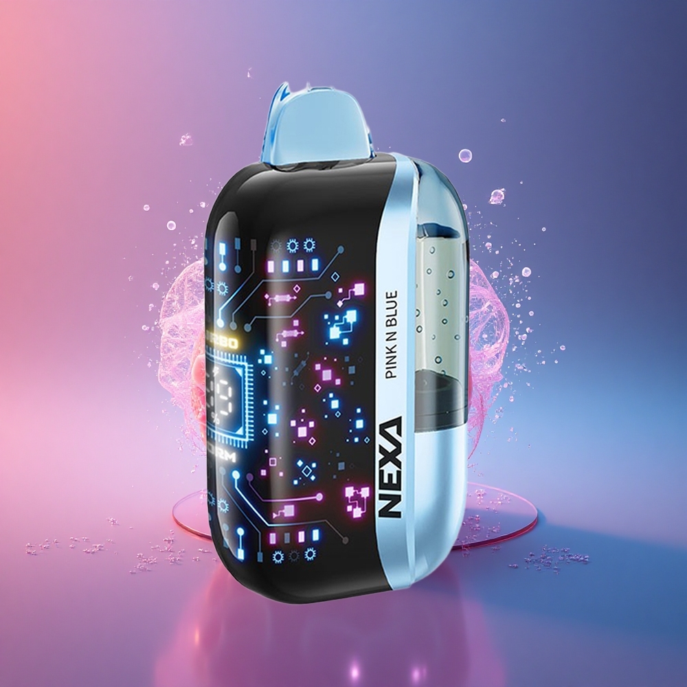 NEXA Ultra 50000 Puffs Rožinė ir Mėlyna 20ml Tipas-C
