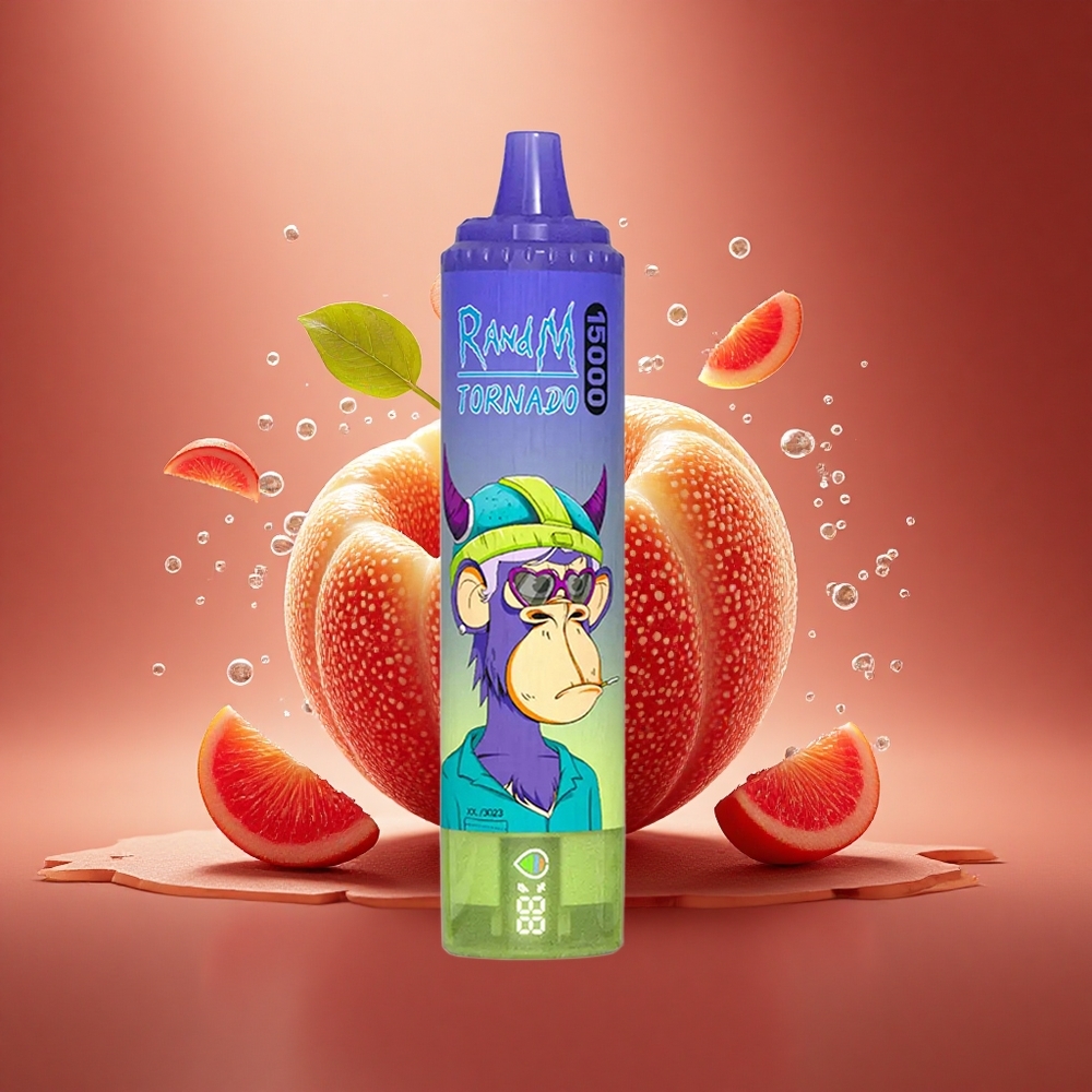 RandM Fumot Tornado 15000 Puffs Vimto Tornadas 25ml 0,9 Omų Tinklelis