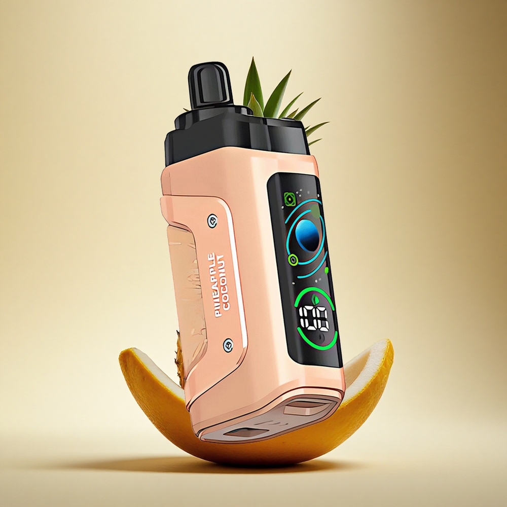 Razz Bar 45000 Puffs Ananasas Kokosas 1.0 Ohm Tinklelio Ritė