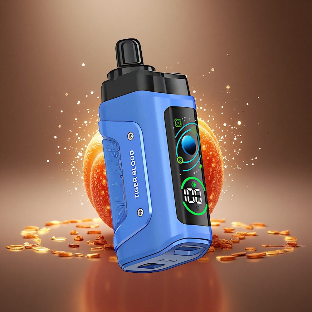 Razz Bar 45000 Puffs Tigro Kraujas 1.0 Ohm Tinklelio Ritė Tipo-C Pakrovimas