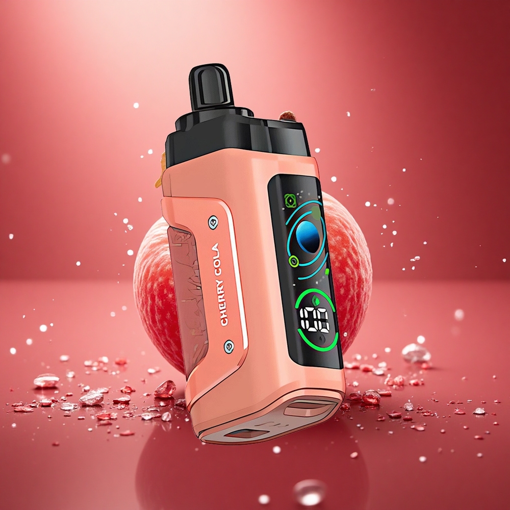 Razz Bar 45000 Puffs Vyšnių Kolos Tinklas 1.0 Ohm Oro Srautas