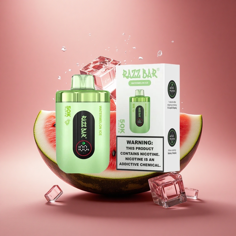 Razz Bar 50K Puffs Arbūzo Ledas 1.0 Ohm Tinklelinis